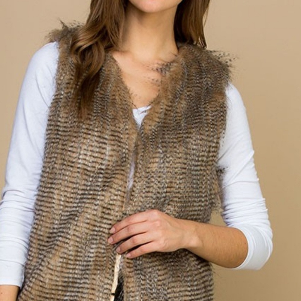 Furry vest